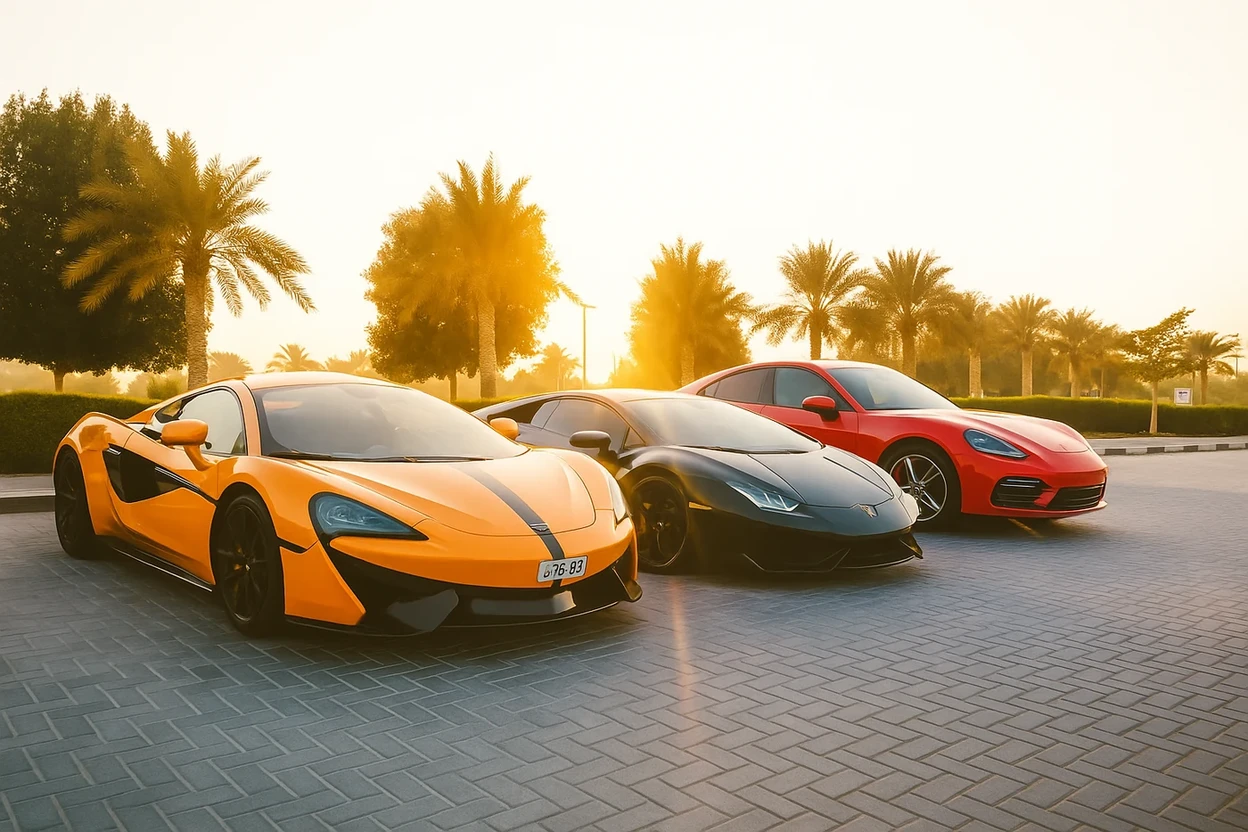 GPT-4o result for Change the color of the car in the black circle to red.