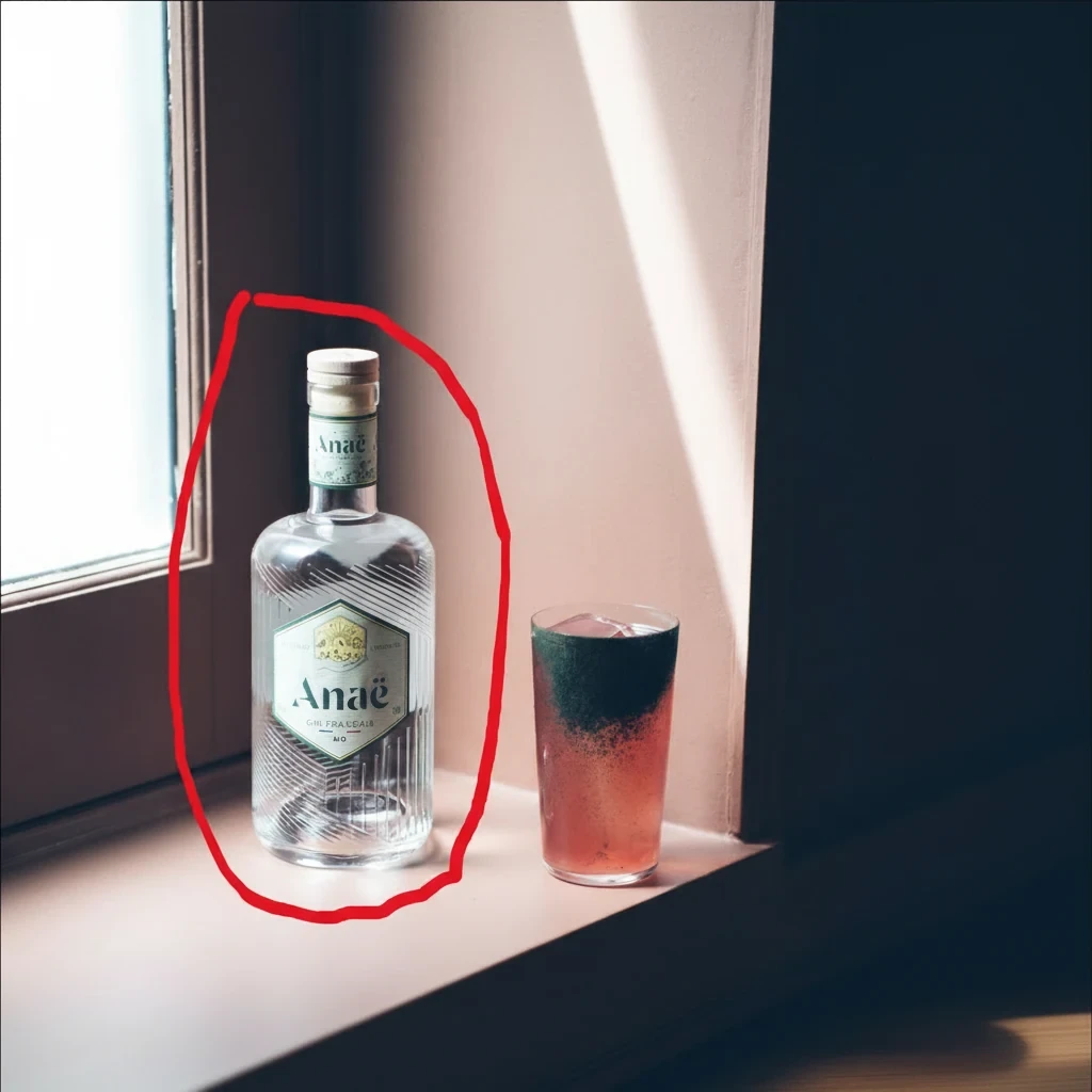 Nano Banana result for Make the object in the red circle of the first image have the same material as the box in the red circle of the second image.