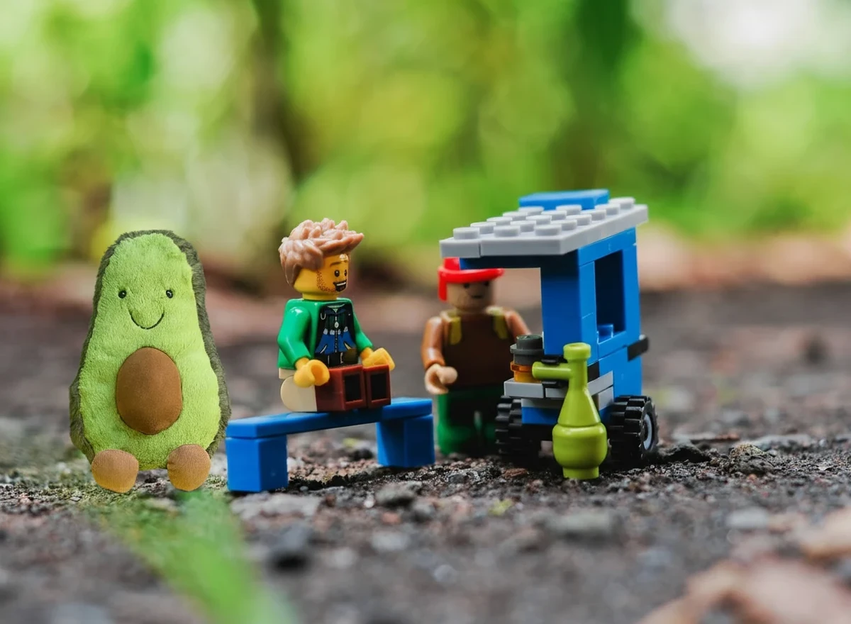 Nano Banana result for Fuse the toy into the scene.