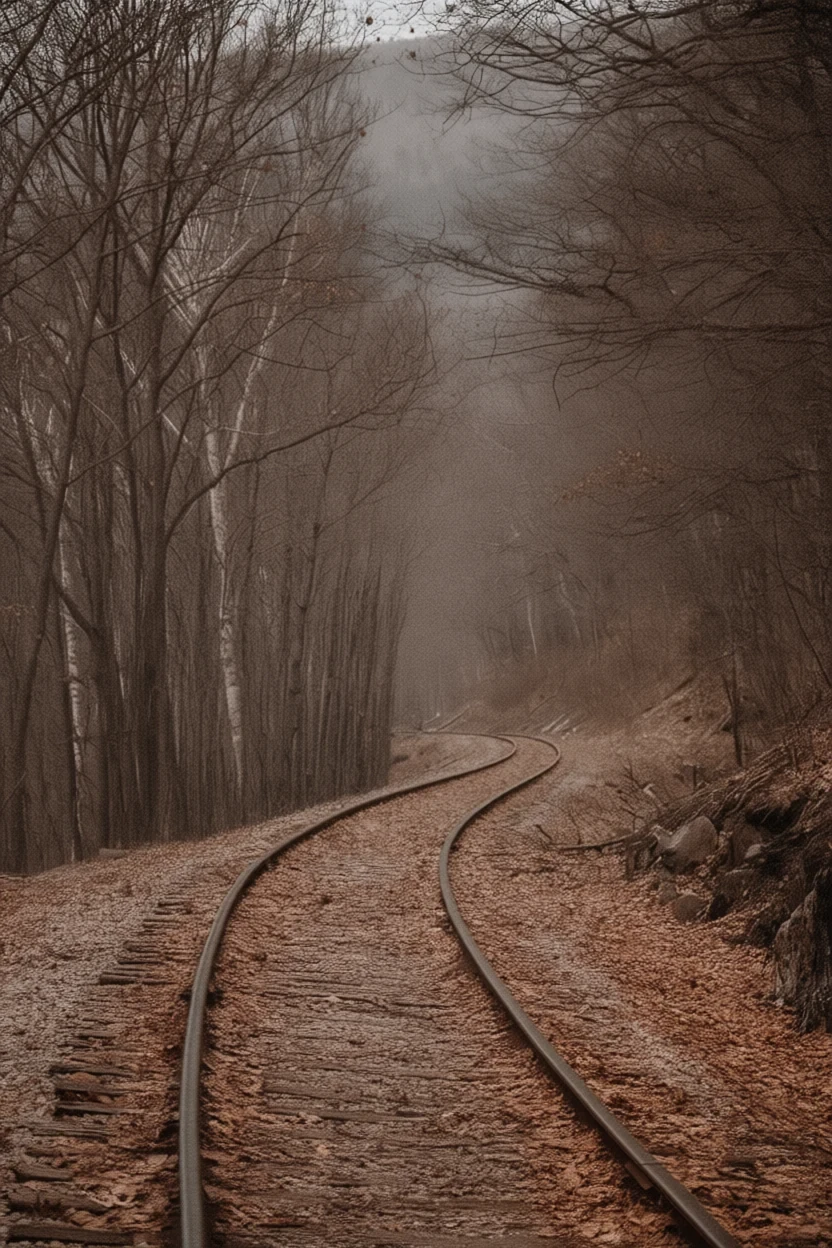 Qwen-Edit-2509 result for The man walks on the rail. Fuse the image.